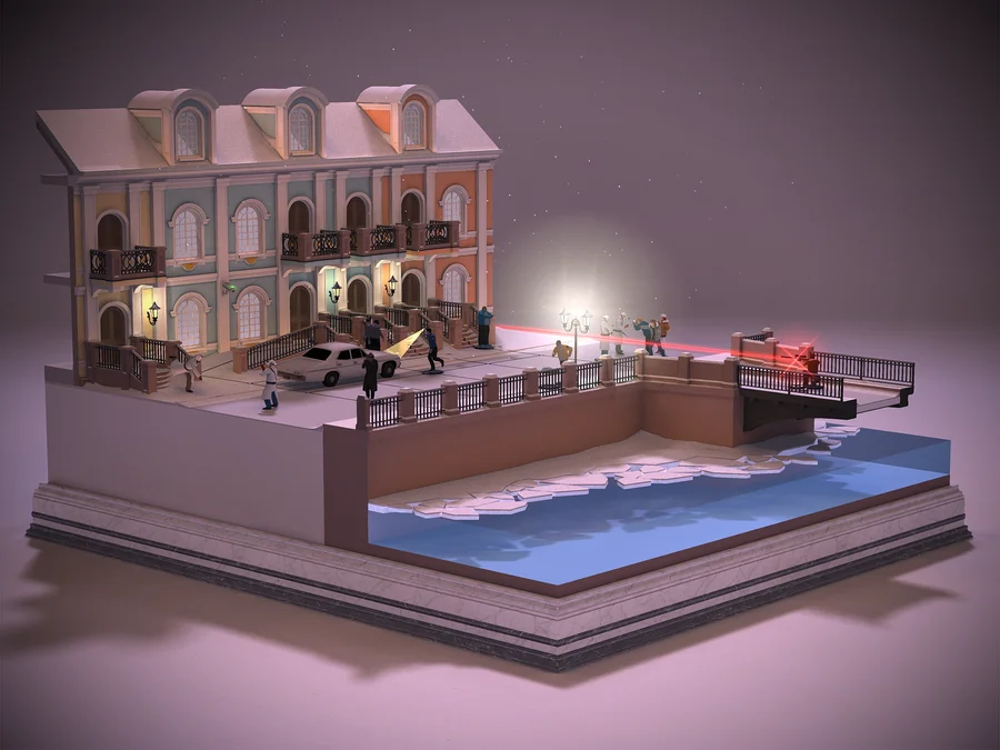 Hitman GO - кадр 1