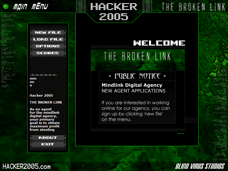 Mindlink Hacker 2005: The Broken Link - кадр 2