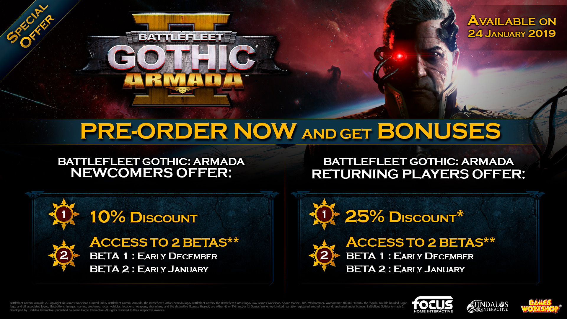 Battlefleet Gothic: Armada 2 — скриншот 5