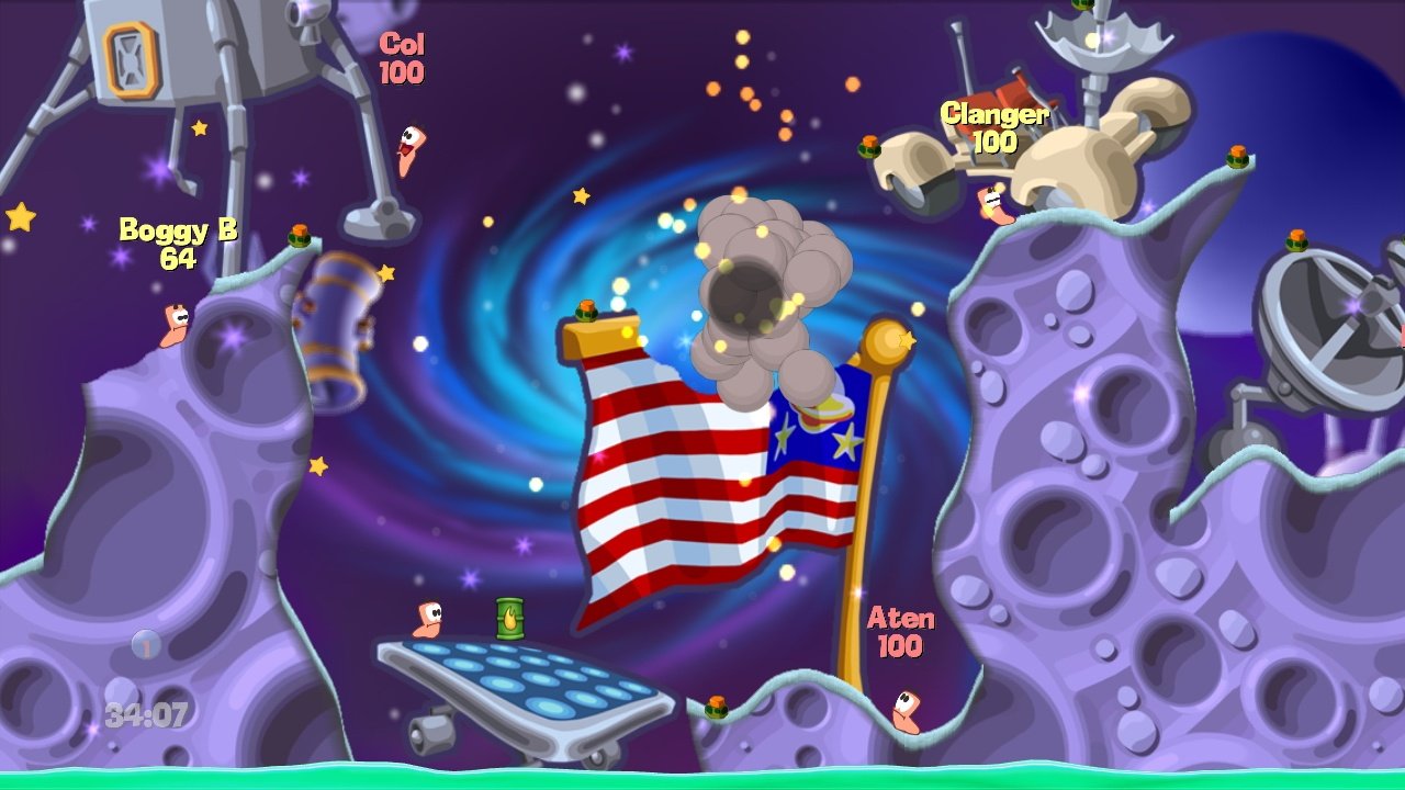 Worms (2007) — скриншот 3
