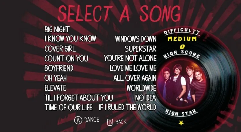 Big Time Rush: Dance Party - кадр 1