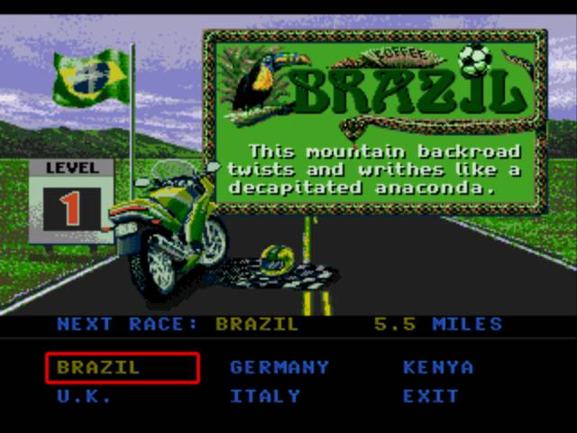 Road Rash 3 — скриншот 4