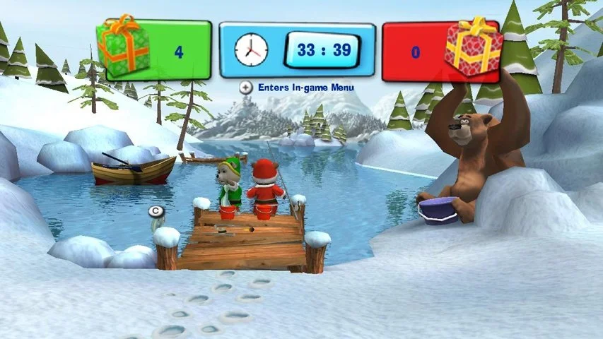Hubert the Teddy Bear: Winter Games - кадр 5