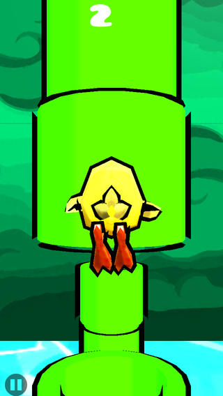 Flappy 3-D — скриншот 1