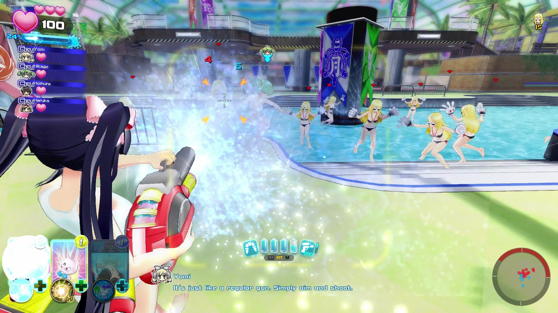 Senran Kagura: Peach Beach Splash — скриншот 5