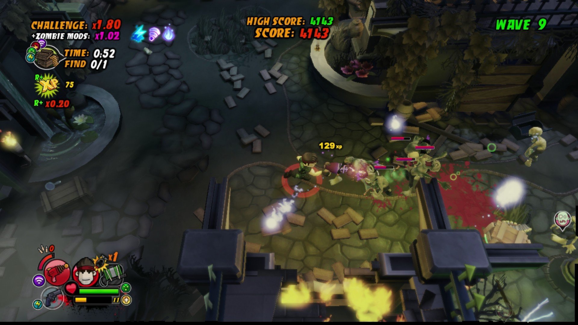 All Zombies Must Die! Scorepocalypse — скриншот 4