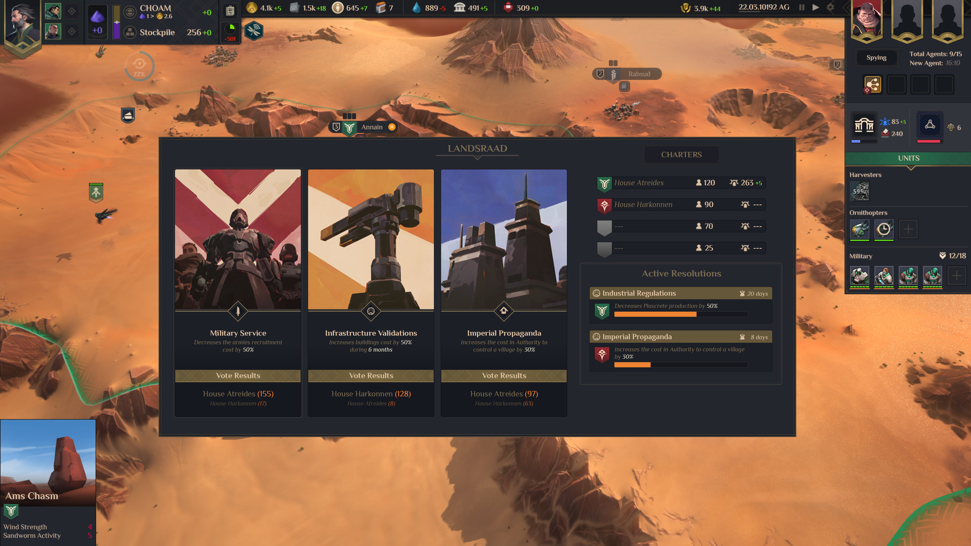 Dune: Spice Wars — скриншот 6