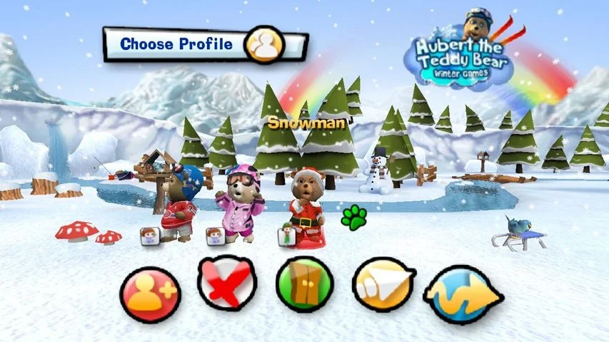 Hubert the Teddy Bear: Winter Games - кадр 6