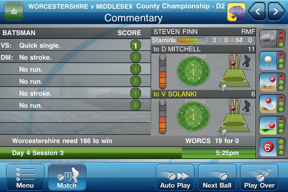 International Cricket Captain 2010 — скриншот 3