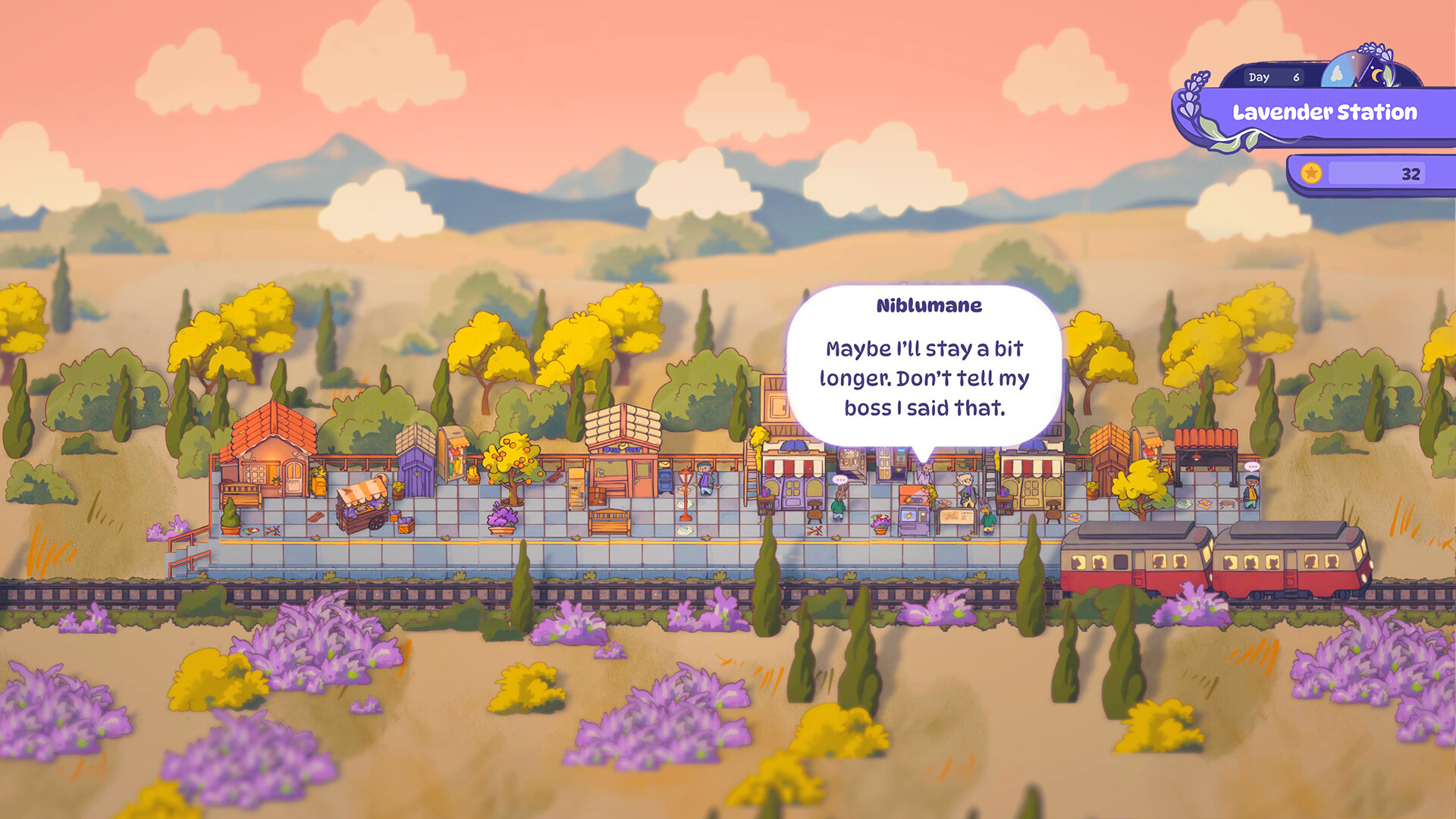 Lavender Station — скриншот 1