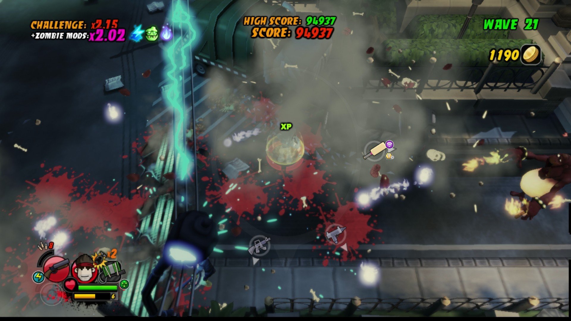 All Zombies Must Die! Scorepocalypse — скриншот 1