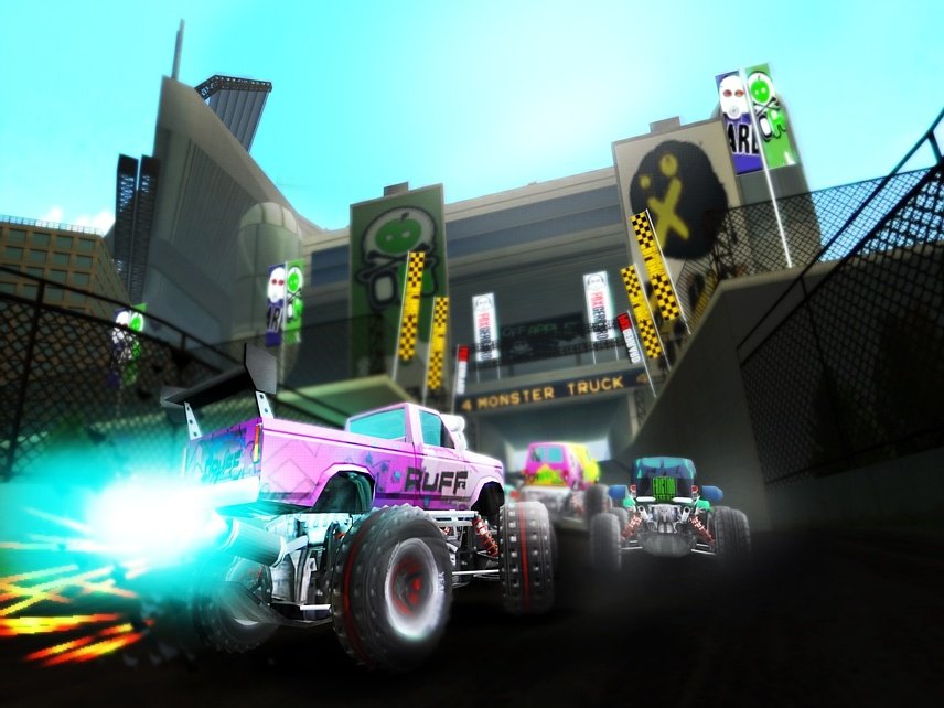 Monster 4x4: Stunt Racer — скриншот 1