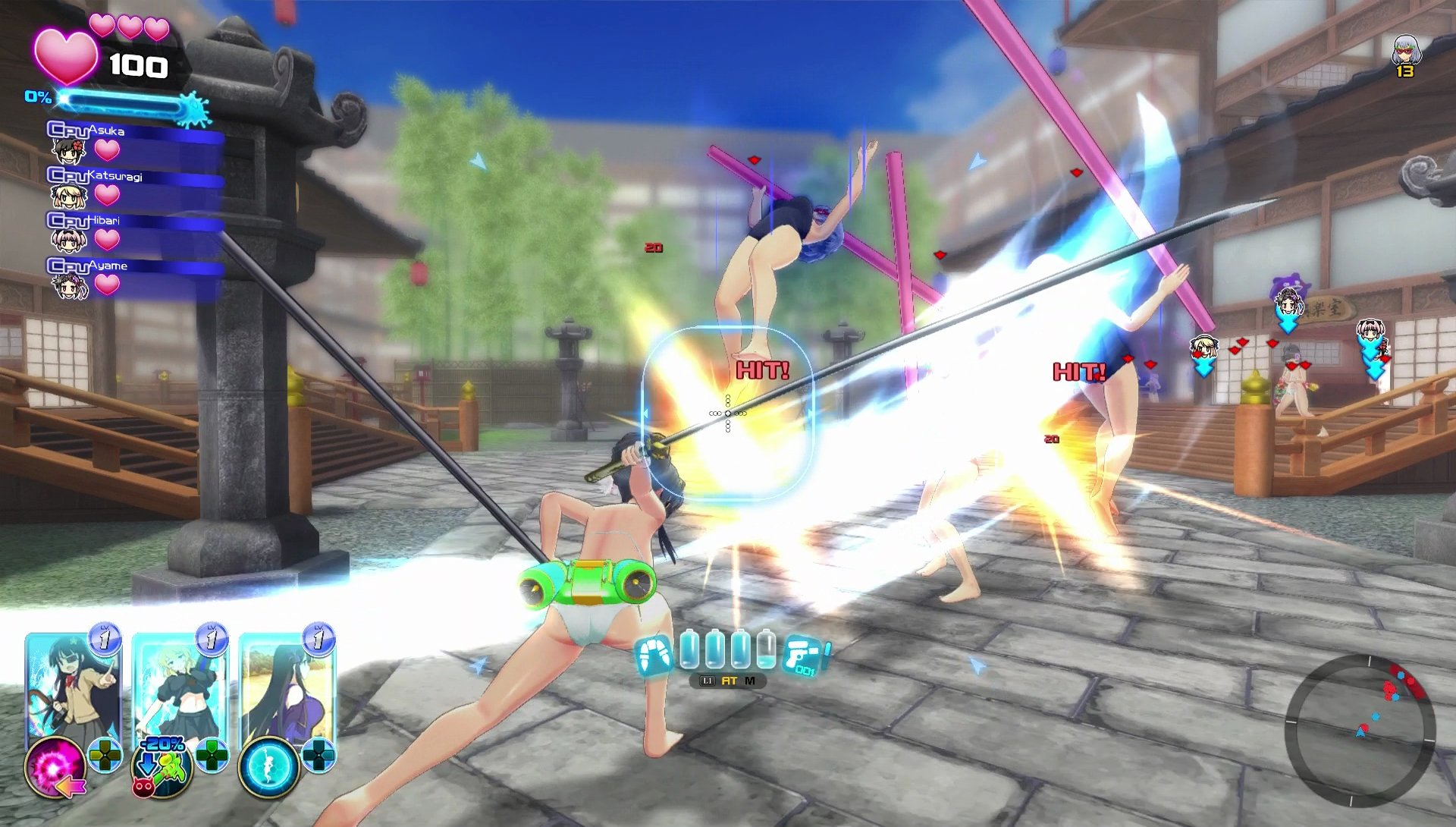 Senran Kagura: Peach Beach Splash — скриншот 2