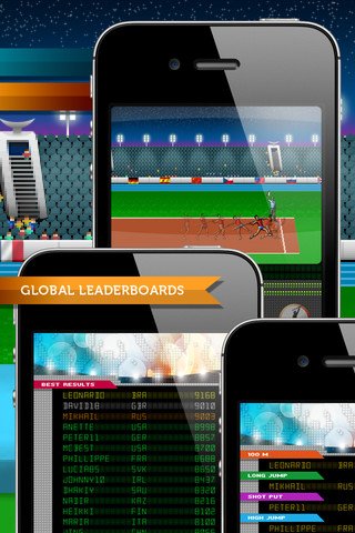 Retro Decathlon 2012: Run, Jump and Throw with us! — скриншот 5