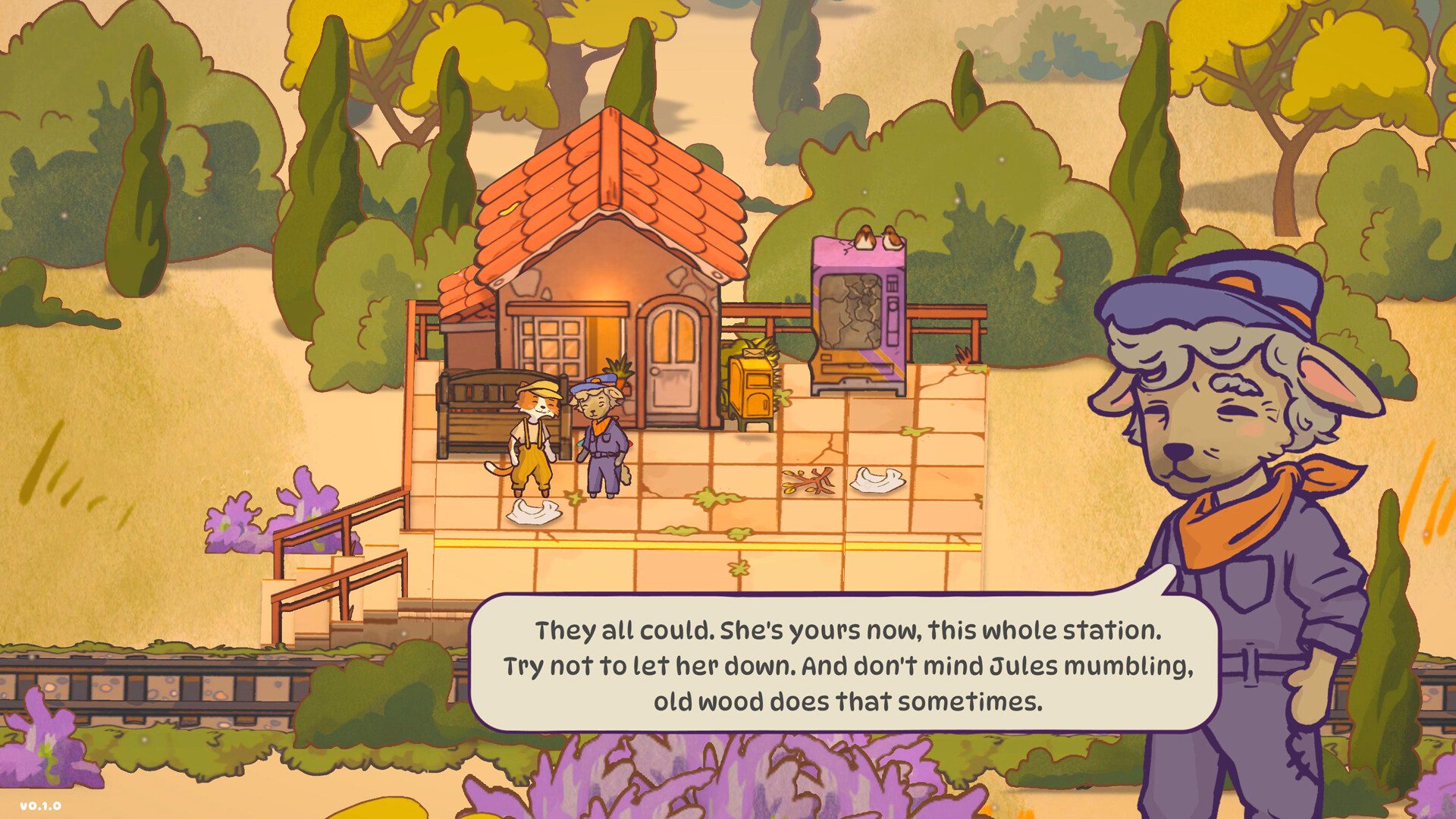 Lavender Station — скриншот 2