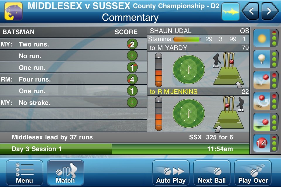 International Cricket Captain 2010 — скриншот 2