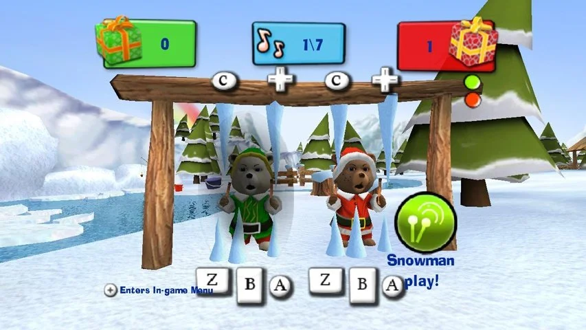 Hubert the Teddy Bear: Winter Games - кадр 1