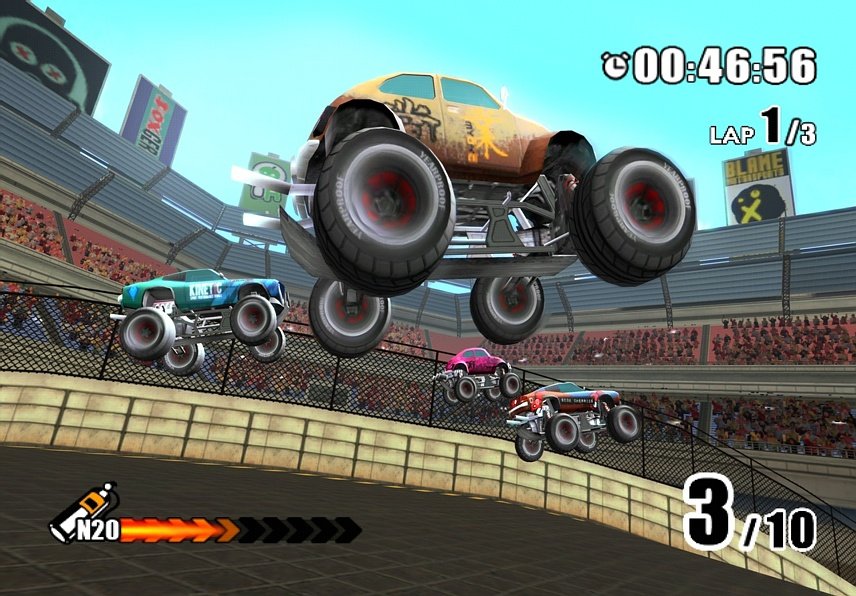 Monster 4x4: Stunt Racer — скриншот 3
