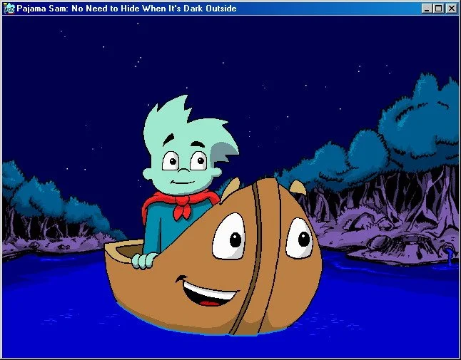 Pajama Sam in "No Need to Hide When It's Dark Outside" - кадр 12