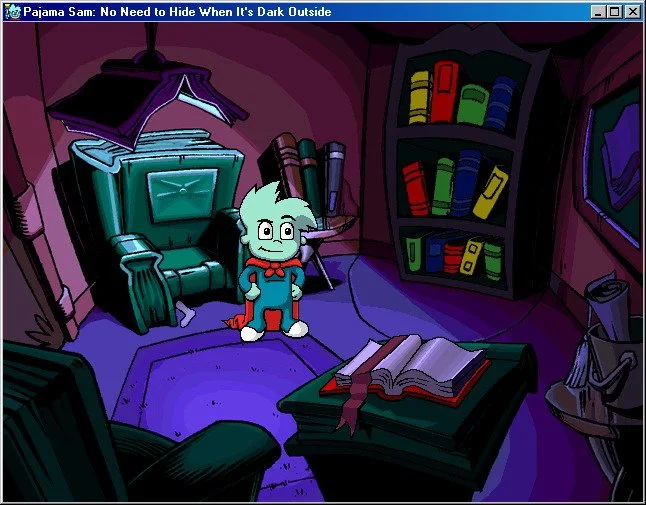 Pajama Sam in "No Need to Hide When It's Dark Outside" - кадр 8