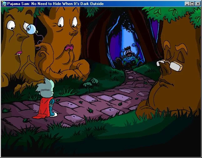 Pajama Sam in "No Need to Hide When It's Dark Outside" - кадр 10