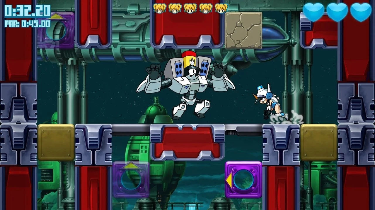 Mighty Switch Force! Hyper Drive Edition - кадр 1