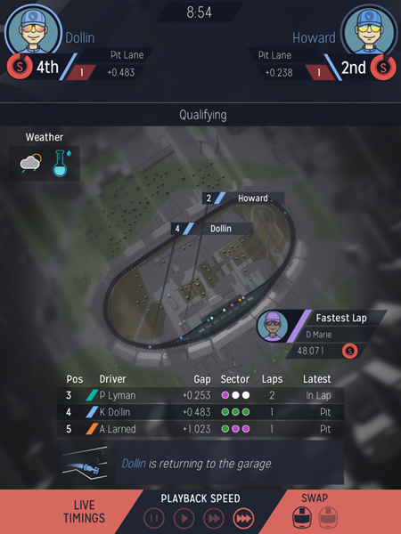 Motorsport Manager — скриншот 2