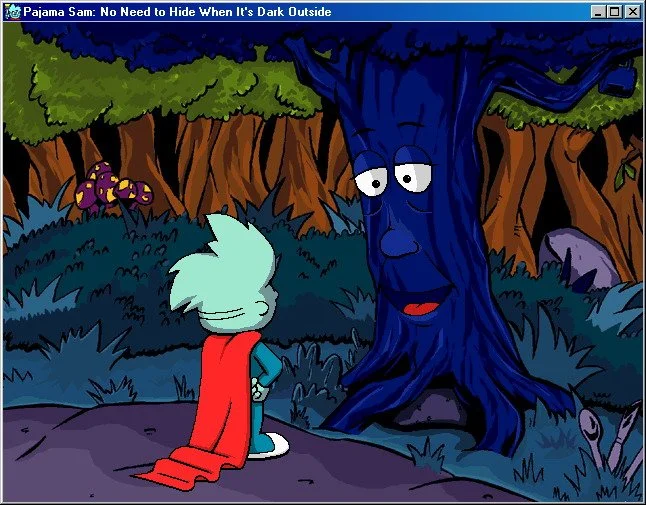 Pajama Sam in "No Need to Hide When It's Dark Outside" - кадр 1