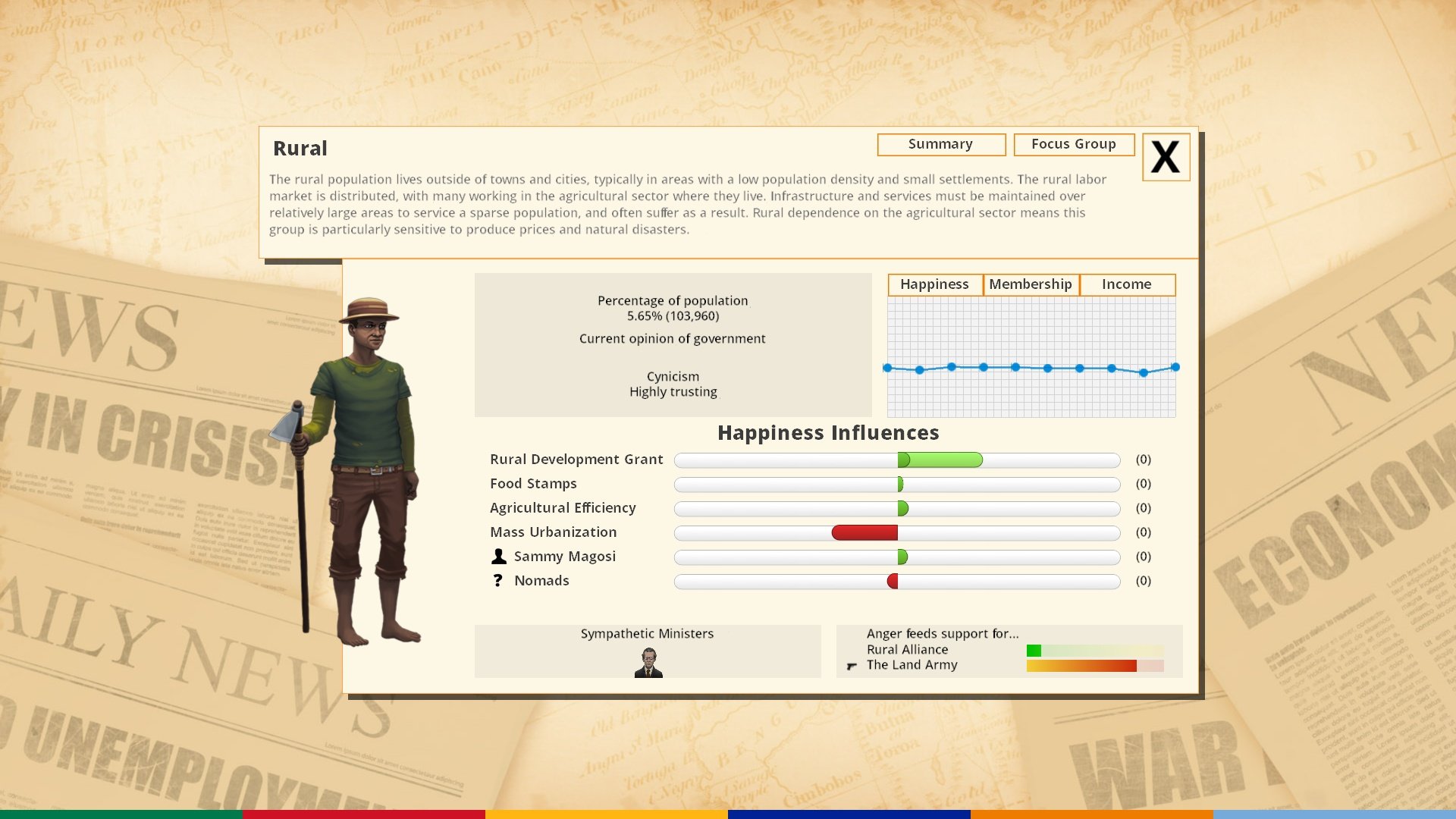 Democracy 3: Africa — скриншот 6