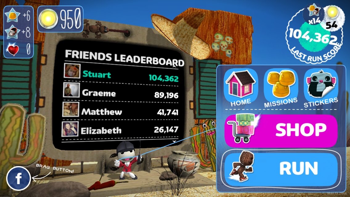 Run Sackboy! Run! — скриншот 1