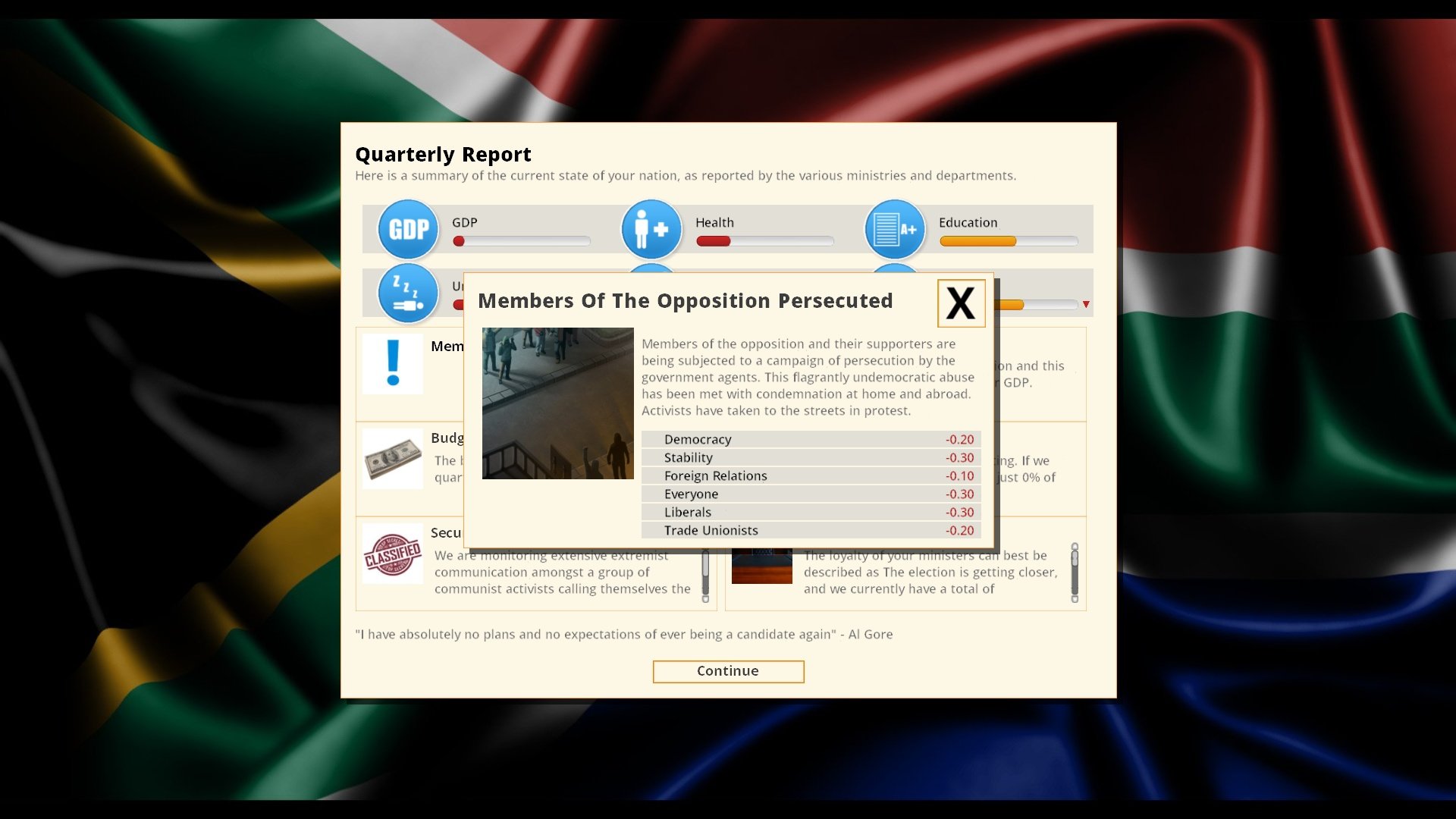 Democracy 3: Africa — скриншот 2