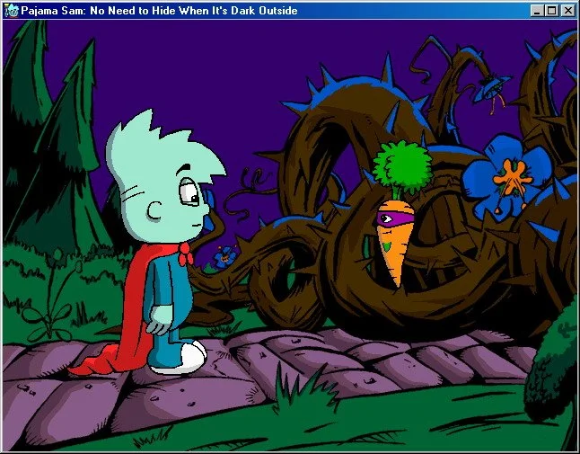 Pajama Sam in "No Need to Hide When It's Dark Outside" - кадр 6