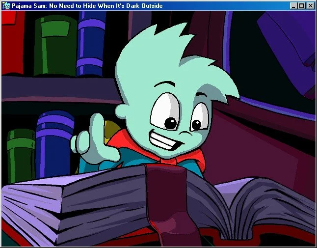 Pajama Sam in "No Need to Hide When It's Dark Outside" - кадр 4