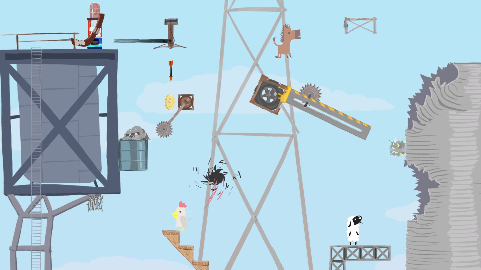 Ultimate Chicken Horse — скриншот 7