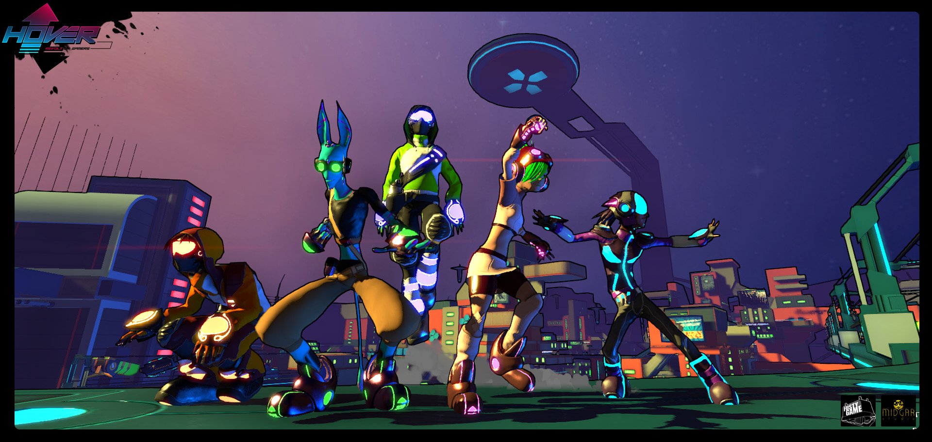 Hover: Revolt Of Gamers — скриншот 1