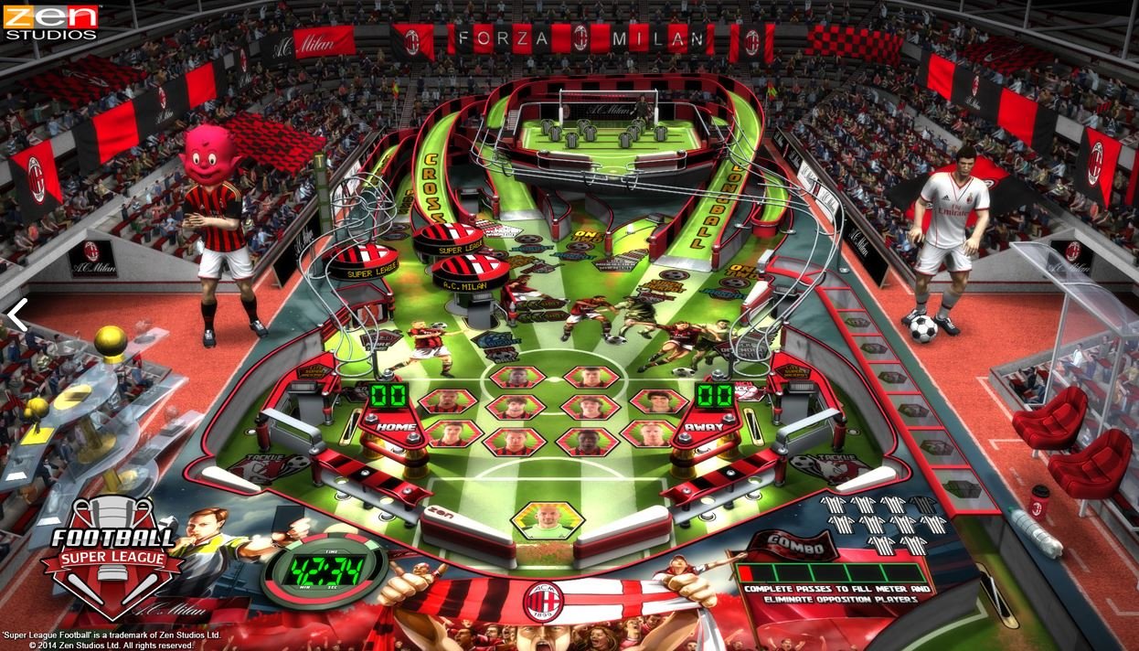 Super League Football Pinball! — скриншот 5