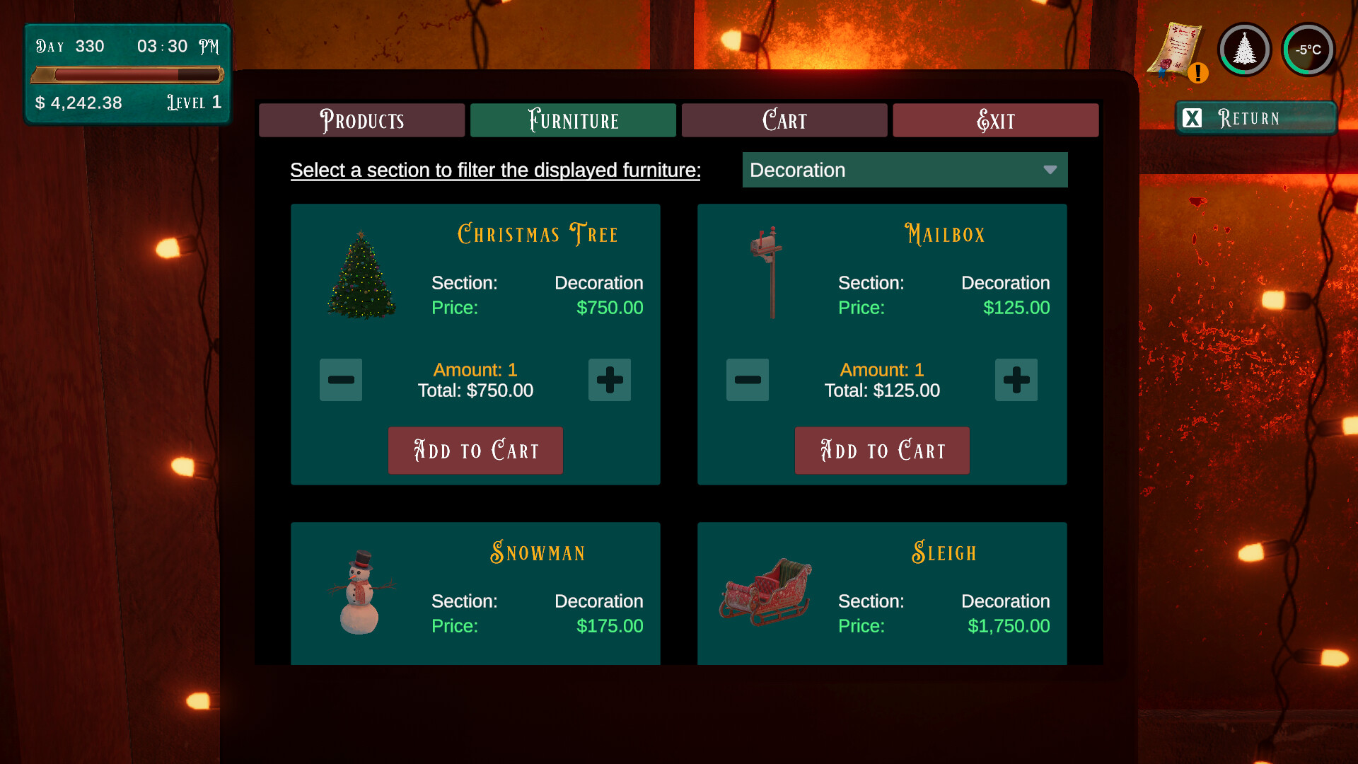 The Christmas Bakeshop — скриншот 3