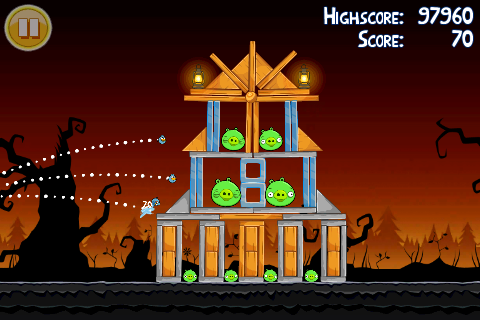 Angry Birds Seasons — скриншот 6
