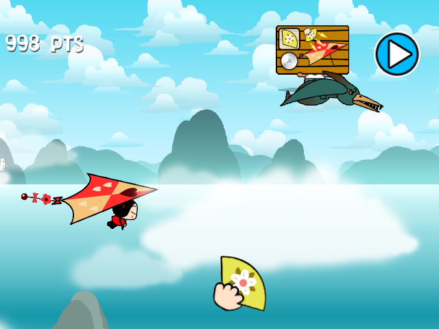 Pucca's Kisses Game — скриншот 2