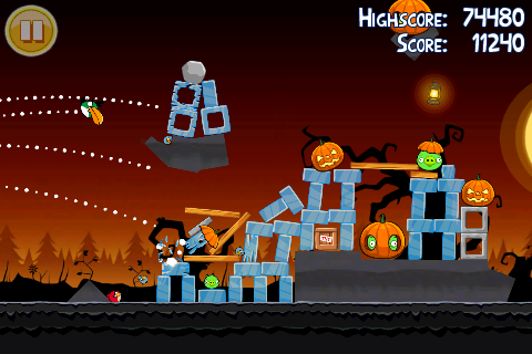 Angry Birds Seasons — скриншот 1