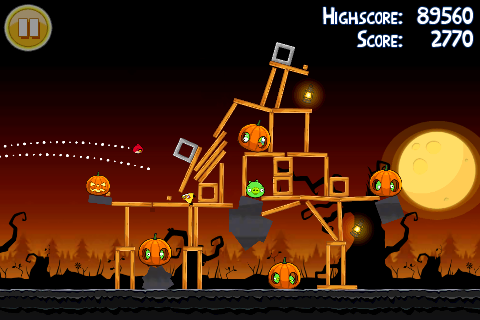 Angry Birds Seasons — скриншот 4