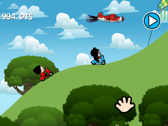 Pucca's Kisses Game — скриншот 8