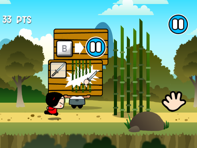 Pucca's Kisses Game — скриншот 3