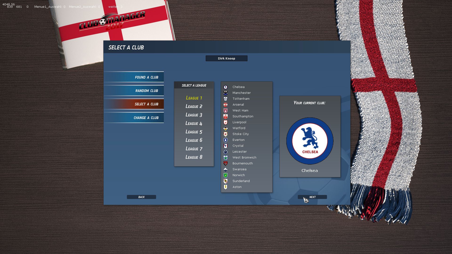 Club Manager 2017 — скриншот 1