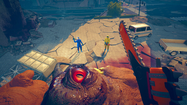 Kaiju Cleaner Simulator — скриншот 2