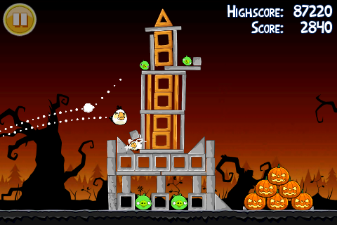 Angry Birds Seasons — скриншот 2
