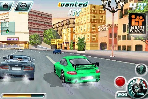 Asphalt 4: Elite Racing - кадр 2
