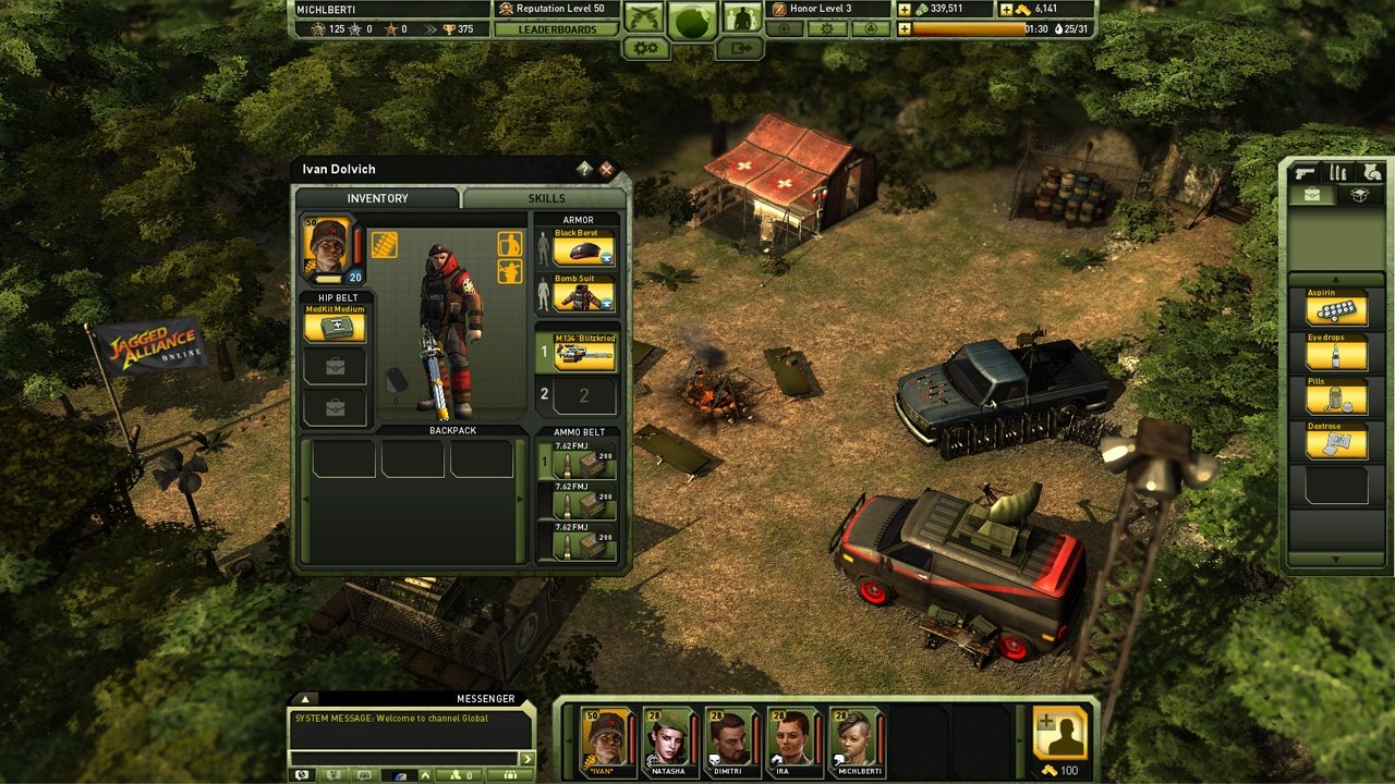 Jagged Alliance Online — скриншот 2