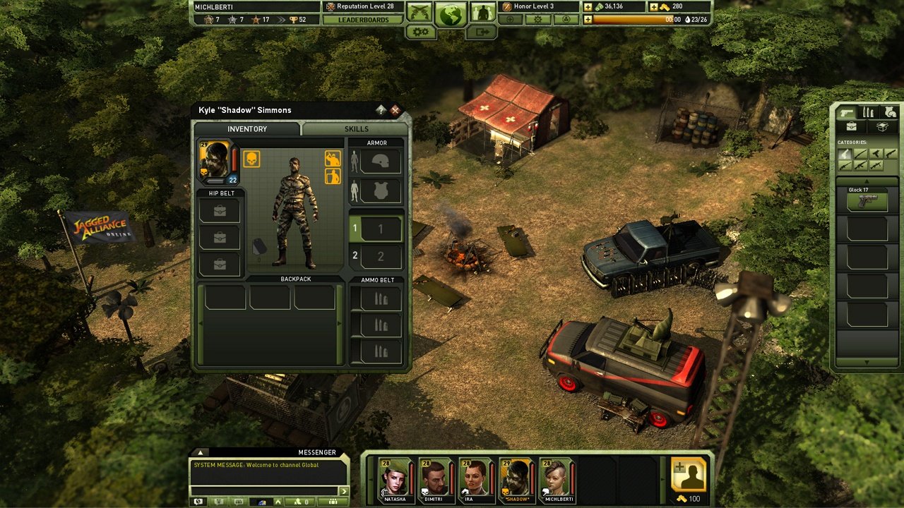 Jagged Alliance Online — скриншот 7