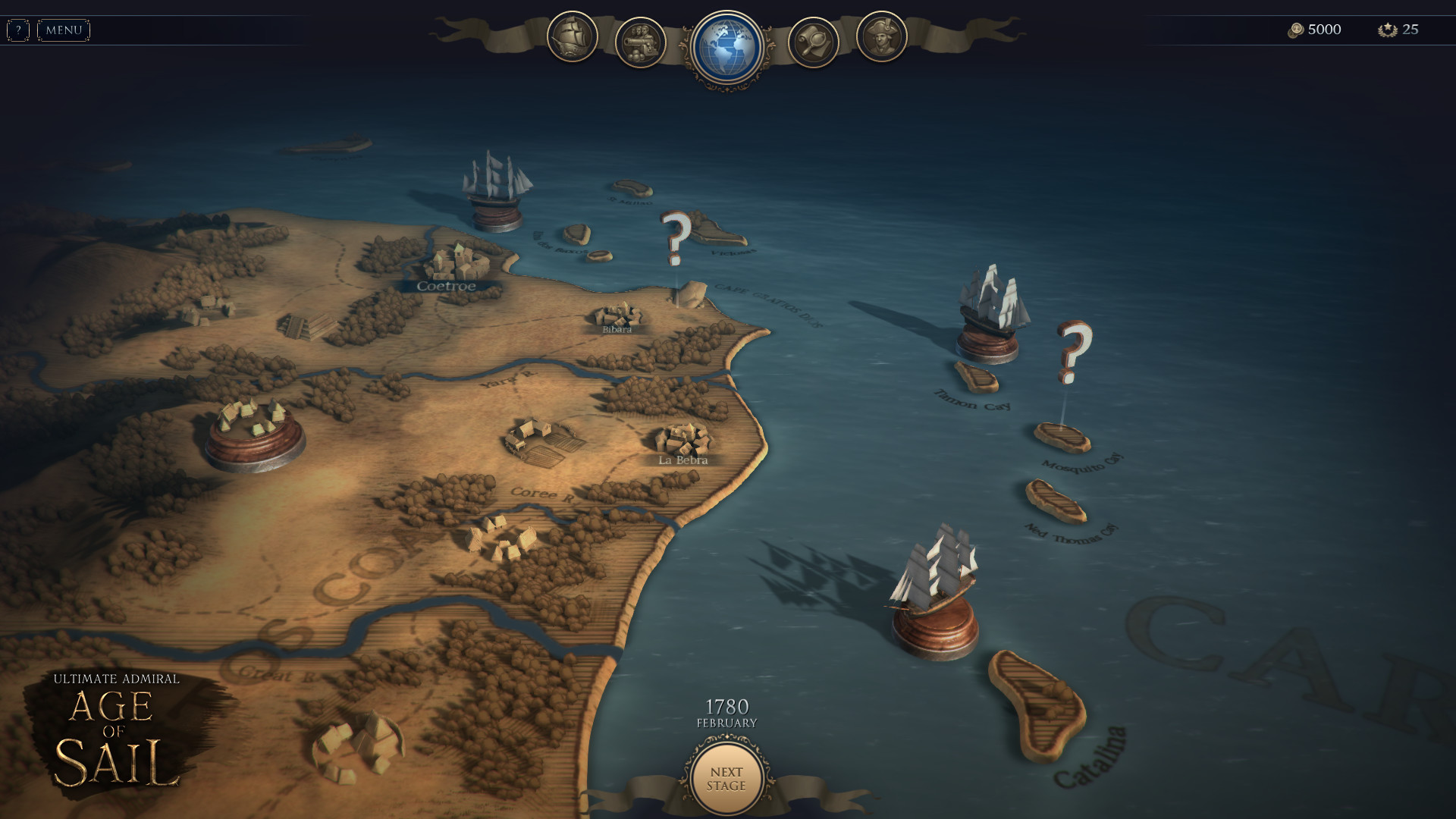 Ultimate Admiral: Age of Sail — скриншот 6